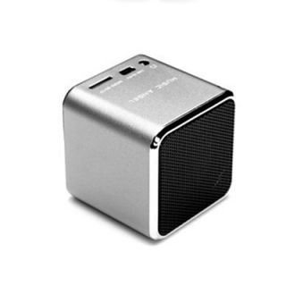 Silber Lautsprecher mini Speaker für iPhone 4 4S iPod Samsung Galaxy