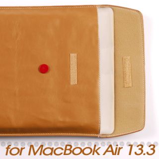 Leder Schutzhülle Tasche Case Hülle Bag Cover f. Apple MacBook Pro