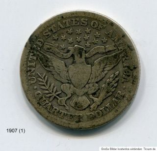 12 Quarter Dollar 1855, 1892, 1897, 1899, 1901, 1906/07/08, 1912, 1916