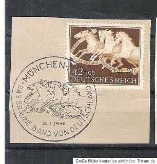 Deutsches Reich,1942 Michelnummer 815 o, gestempelt, Michelwert € 7