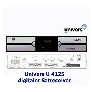 Univers U 4125 dig. Satreceiver mit CI + Cardreader 