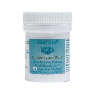Biocare Glutenzyme Plus (Gluten Verdauung Enzyme) 30 Kapseln 
