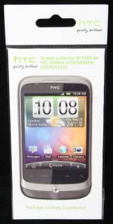 Original HTC Schutzfolie 2 Stk für HTC Wildfire SP P380