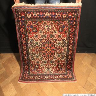 Antik Handgeknüpfter Perser Palast Teppich Saruk Hamedan Tappeto