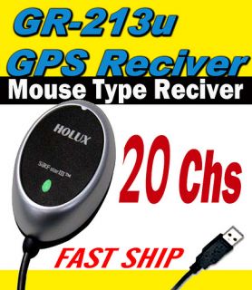 GR 213U Smart GPS Receiver is a total solution GPS receiver, designed