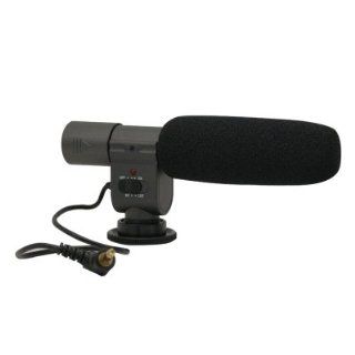 JJC Stereo Mikrofon für Lumix GX1 GF3 Sony NEX 7 A77 