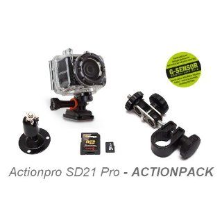 Actionpro SD21 Pro Actionpack G Sensor Actioncam mit 16GB und