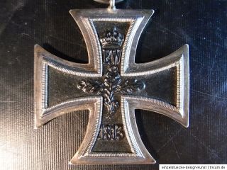 Eisernes Kreuz EK2 1914 WK1 WW1 am Band m. Hersteller