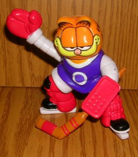 Comic Figur Garfield Eishockey Spieler 8cm