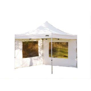 STILISTA® Faltpavillon mit 2 Seitenteilen weiss, 3 x 3 m, Partyzelt