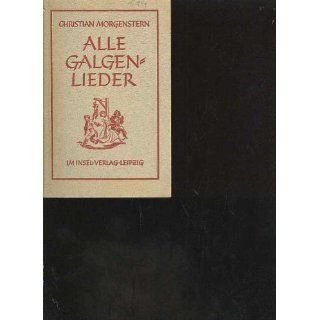 , Inselverlag 1944, 333 Seiten Morgenstern Bücher