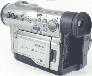 MiniDV Camcorder SHARP VL WD250 TOP Zust. + Zubehörpaket