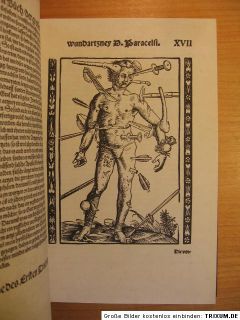 Paracelsus Grosse Wundarzney 1536 / Reprint 1989