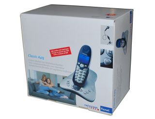 Swisscom Classic A413 Schnurlos analog Telefon AB Headset Sim