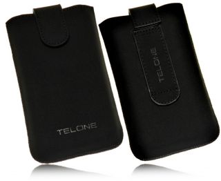 Ledertasche SlimCase Leder Handytasche Handy Hülle Etui für Nokia