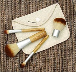 EcoTools BAMBOO Makeup Brush Set 5pcs Make Up Brushes