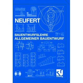 Bauentwurfslehre, Allgemeiner Bauentwurf, 1 CD ROM Peter Neufert