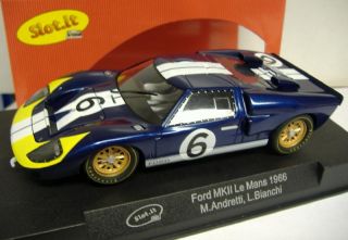CA20a Ford GT40 MK II Le Mans 66 #6 slotcar slot.it Neu 2011 OVP 132