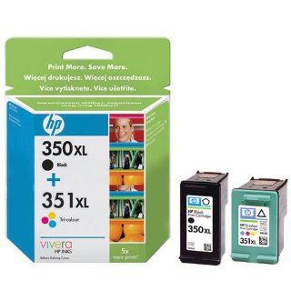 Hewlett Packard Tintenpatronen Nr. 350XL/351XL Multipack 
