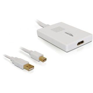 Delock Adapter Displayport mini + USB Stecker an HDMI 