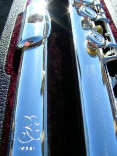 POWELL silver flute VOLLSILBER Querfloete flauto Yamaha 481 411 Pearl