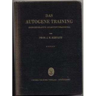 Das autogene Training (Konzentrative Selbstentspannung) 