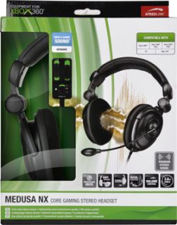Medusa NX Core Gaming Headset, black (Xbox 360) Games