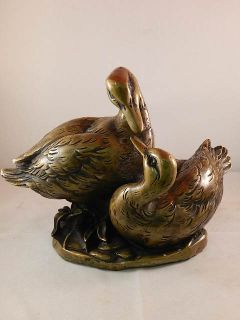 A120 China Vögel Feng Shui Madarin Ente Glückliches Ehepaar 2000g