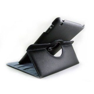 360° Rotierbare Leder Tasche Case Etui für das neue iPad