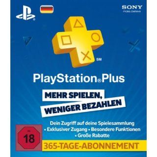 Playstation Plus Live Card   365 Tage