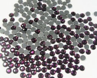 Stk. Hotfix Strasssteine Strass 4mm SS16 LILA / AMETHYST #437