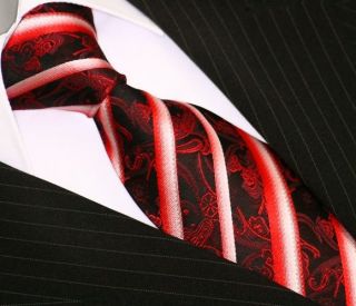 BINDER de LUXE KRAWATTE SEIDE tie corbata cravatte Dassen krawat 709