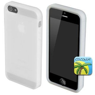 Coconut iPhone 5 Silikon Case   Weiß / Weiss / White (iPhone 5 Hülle