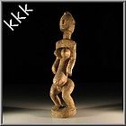 2243 Dogon Bronze Figur figure statue Reiter rider Mali Afrika art