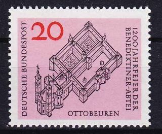 Germany Bund BRD 1964 Mi 428 ** MNH 1200 Jahre Ottobeuren