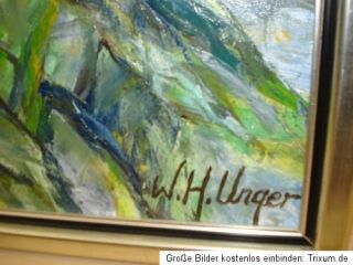 Wolfgang Heinz Unger (geb. 1929 in Halle/Saale) Sonnenblumen