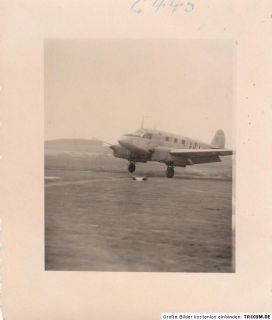 Or.Foto Flugzeug C 445 Kennung beschriftet Oschatz 1943 NR. 9