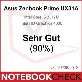 Asus Zenbook Prime UX31A R4003H 33,8 cm Ultrabook Computer
