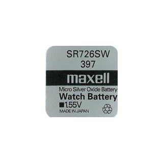 Maxell SR726SW Uhrenbatterie, 397 Knopfzelle Elektronik