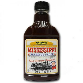 Mississippi Original BBQ Sauce 440 ml mild würzig, scharf, Barbecue