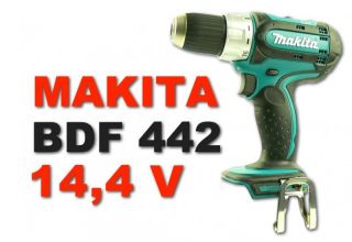 Makita BDF 442 RFE 14,4 V Solo Akkubohrschrauber   ohne Zubehör