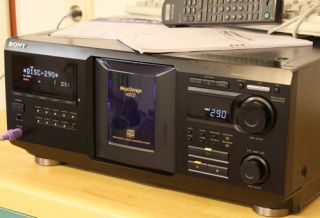 Kundenbildergalerie für Sony CDP CX455 400 fach CD Wechsler schwarz