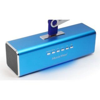 MusicMan MA Lautsprecher (MP3 Player, Soundstation & Radio, USB, Line