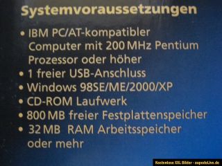 USB Color Flachbettscanner TEVION MD 6228 für Windows XP – 1200 x