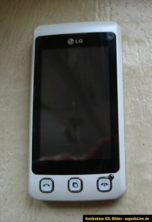 LG Cookie KP500 White Silver Silber Handy Simlockfrei mit extra