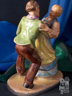 Skulptur TANZENDES PAAR  Cortendorf Keramik Antiquität kaufen 463