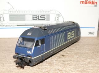 SH Märklin 3463 E Lok Re 4/4 Serie 465 001 6 BLS