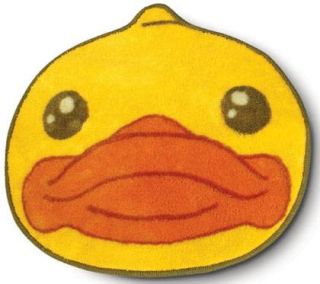 duck Badvorleger gelb Ente Badeente Duschvorleger