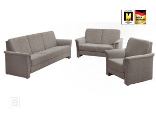 NEU* Polstergarnitur Sofa Couch Polstersessel Federkern 1+2+3