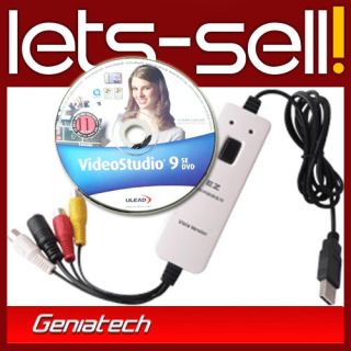 Geniatech   USB Video EZ Grabber Capture + Ulead MPEG4